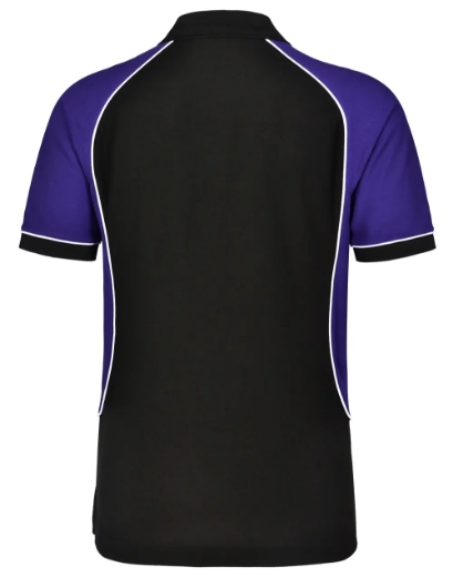 Picture of Winning Spirit, Mens TrueDry Tri-Colour S/S Pique Polo